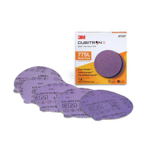 PSA Sanding Disc, Coated, 5