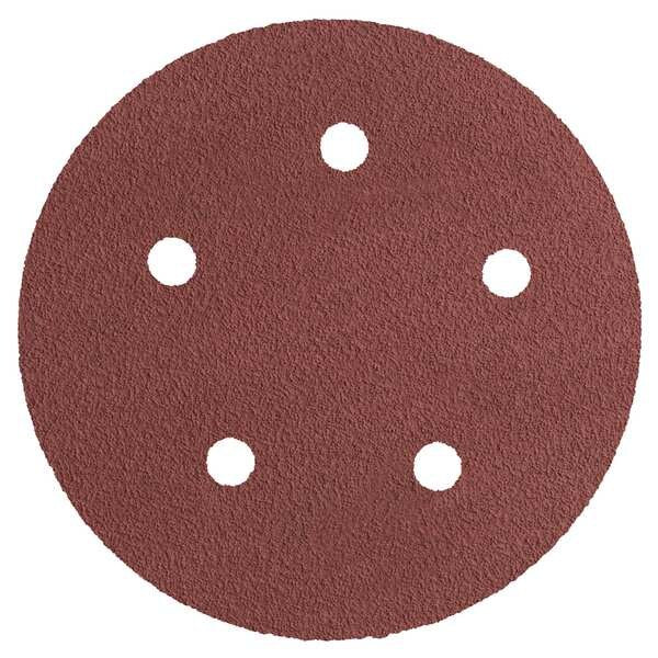 Hook-and-Loop Sanding Disc, Coated, 5