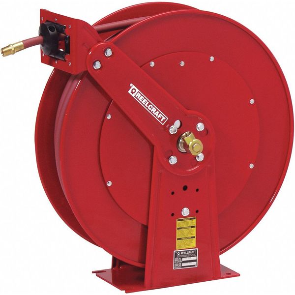 Spring Return Hose Reel, 3/8 in Hose Dia., 75 ft Length, 300 psi