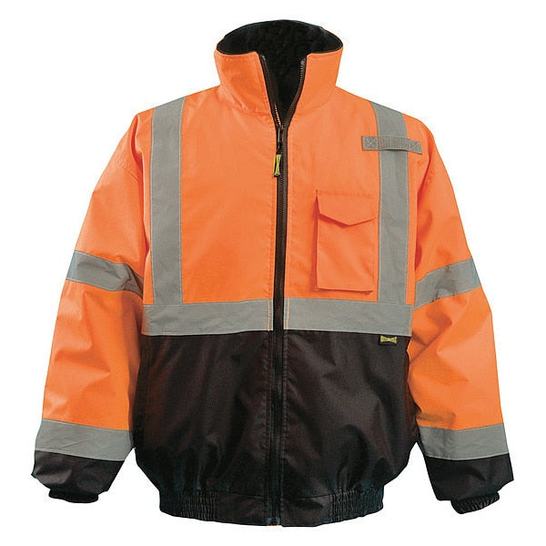 Jacket, Unisex, M, Orange