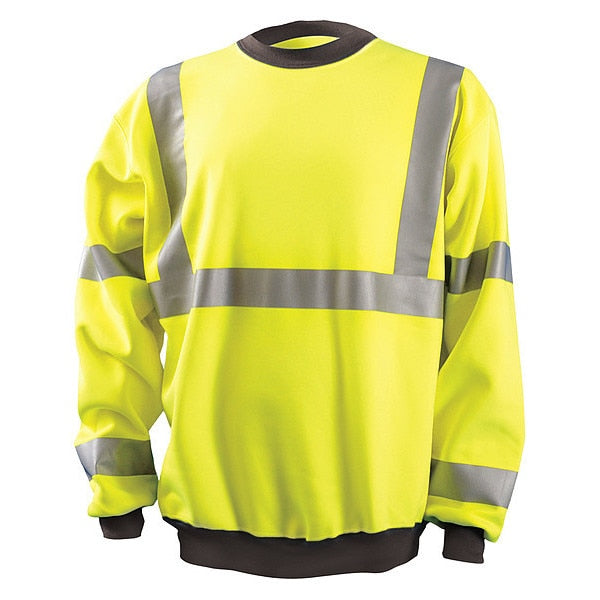 Long Sleeve T-Shirt, 3XL, ANSI Class 3