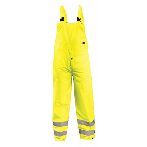 Rain Pants, Yellow, 3XL, Fits Waist 52 to 54