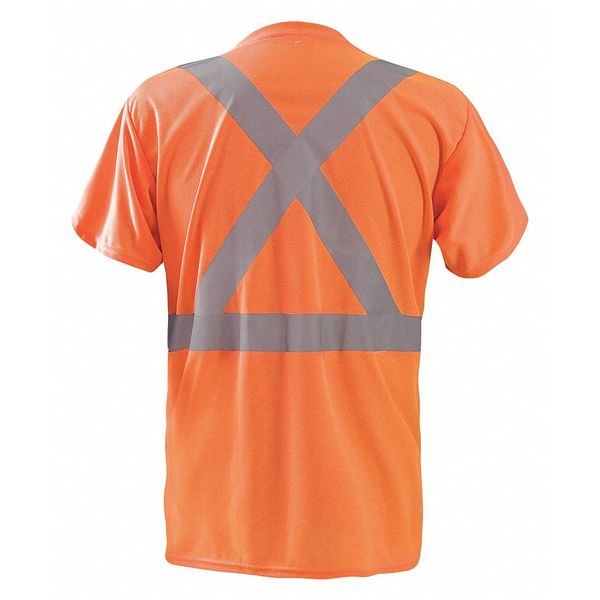 Long Sleeve T-Shirt, XL, ANSI Class 2