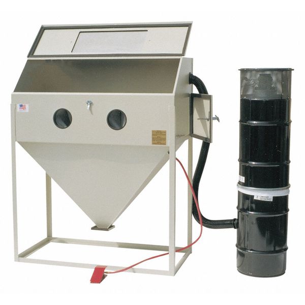 Abrasive Blast Cabinet, Siphon Feed Type