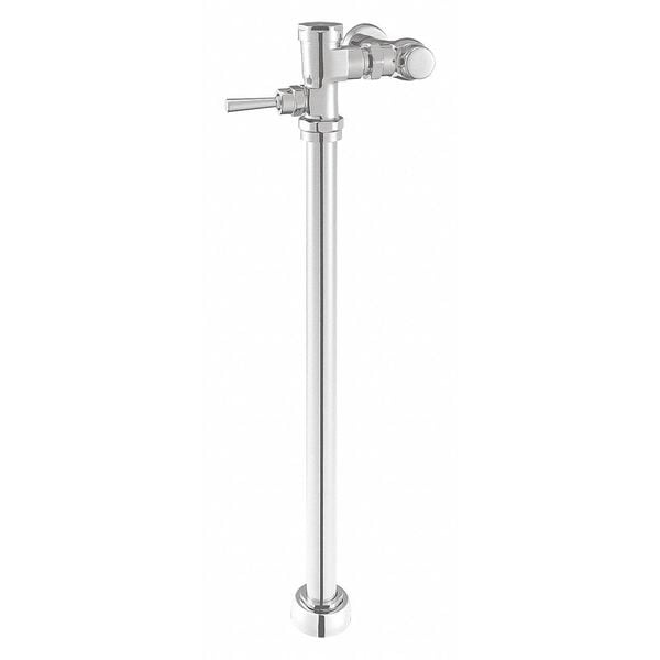 6.5 gpf, Polished Chrome, Single Flush, Sink Manual Flush Valve