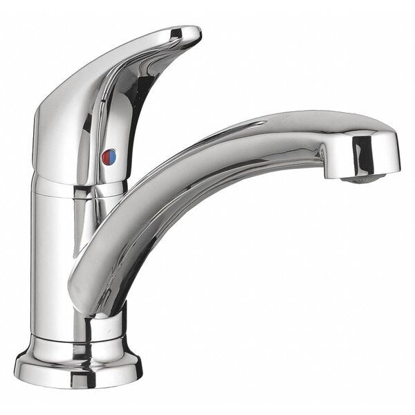 Manual, Single Hole Only Mount, 1 Hole Low Arc Kitchen Faucet