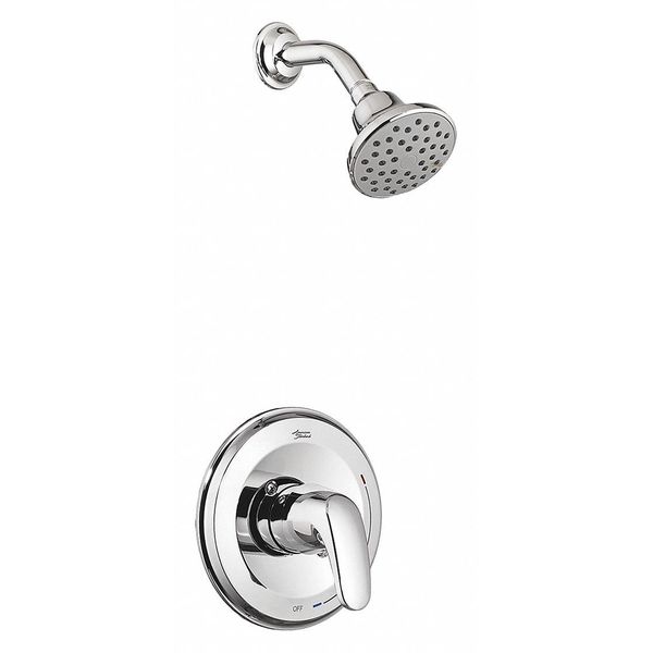 Handheld, Shower and Trim, Polished Chrome, Wall