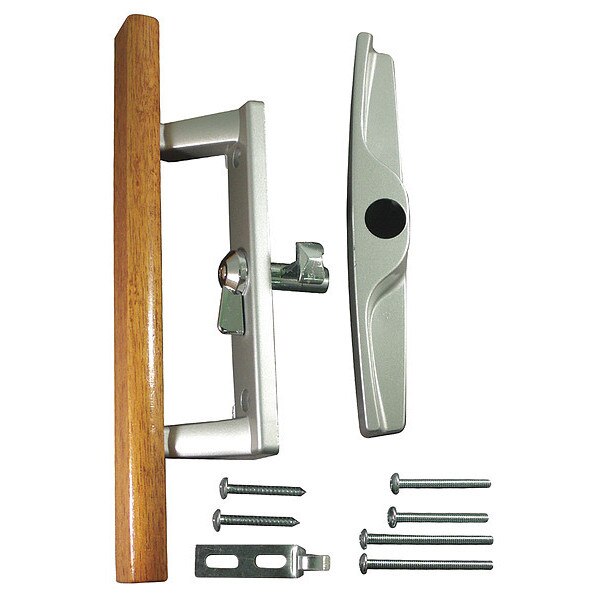 Handle Set, Wood/Zinc, 9