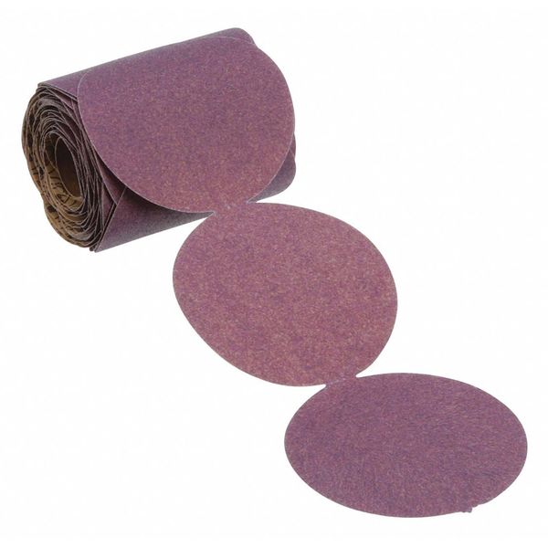 Sanding Disc Roll, Coated, 3-1/2