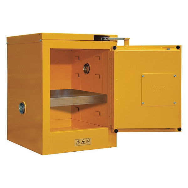Flammable Liquid Safety Cabinet, 23-3/8in