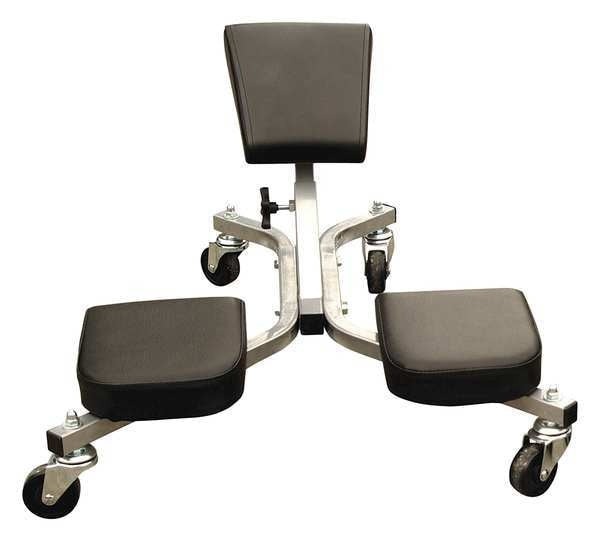 Knee Saver Work Seat, Steel, 28 in. L