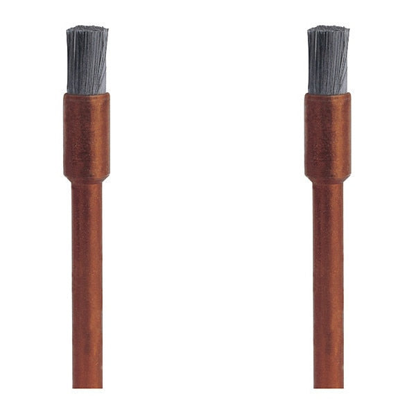 SS Brush, 1/8in. dia., 1-3/4in. L, PK2