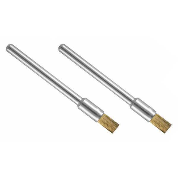 Brass Brush, 1/8in. dia., 1-3/4in. L, PK2