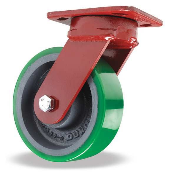 Plt Cstr, Kngpnls Swl, Poly, 6 in, 1200 lb, B