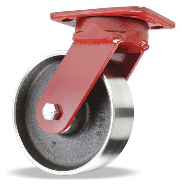 Kgpnls Plt Cstr, Swl, Steel, 6 in, 2500 lb, B