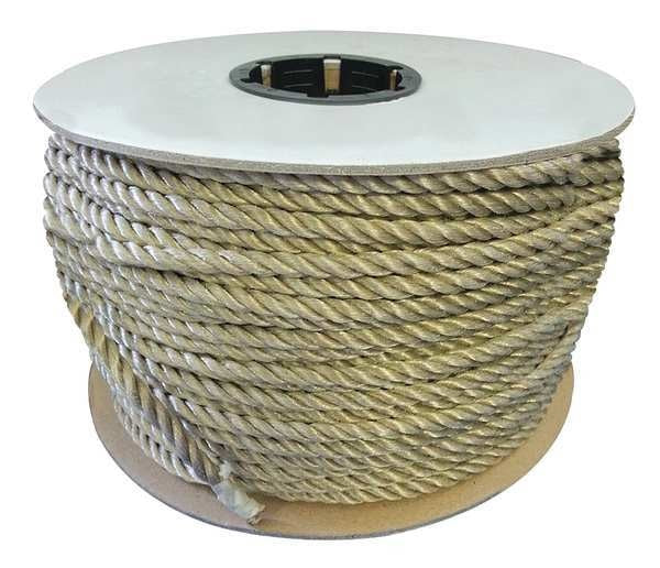 Rope, 600ft, Tan, 195lb., Polyprpylne