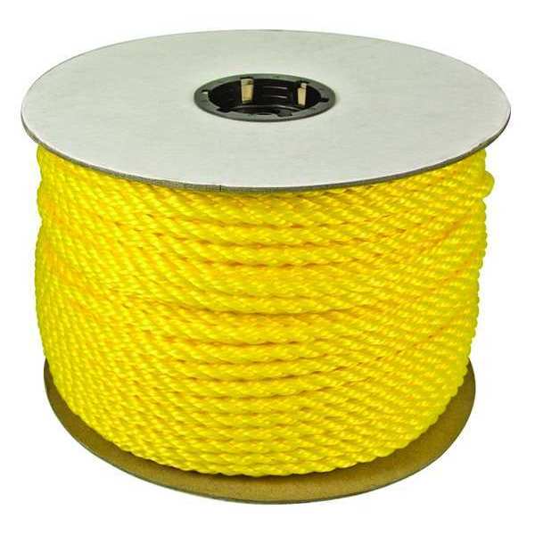 Rope, 600ft, Yllw, 215lb., Polyprpylne