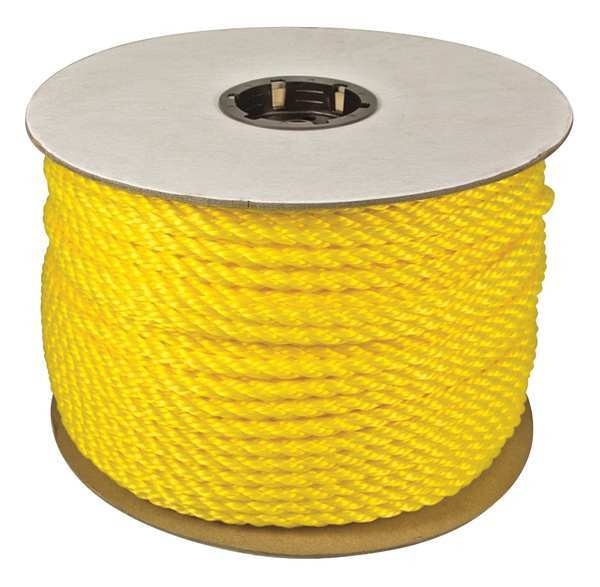 Rope, 3000ft, Yllw, 70lb., Polyprpylne