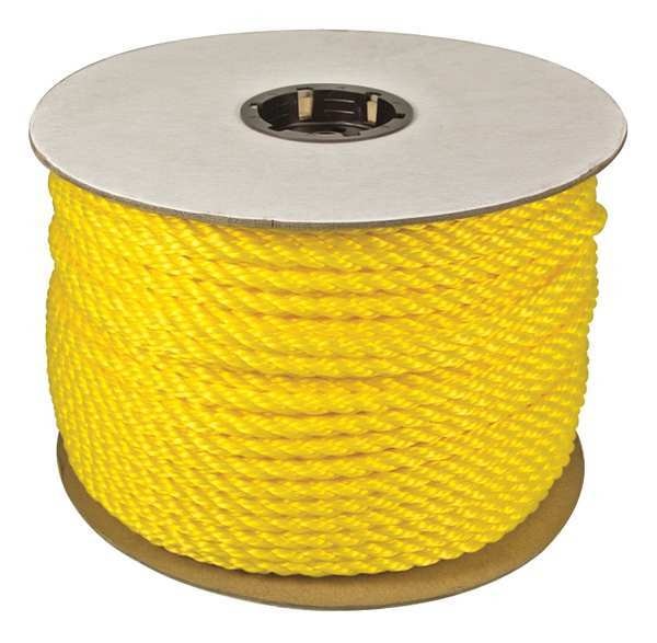 Rope, 600ft, Yllw, 1220lb., Polyprpylne