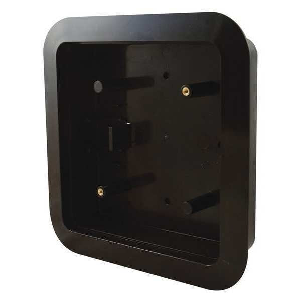 Square Mount Box, Plastic, Flush Mount