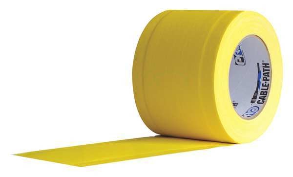 Cable Path, 30 yd. L, Yellow, 4 in. W