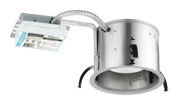 LED Downlight, 6in, 600lm, 4100K, 120-277V