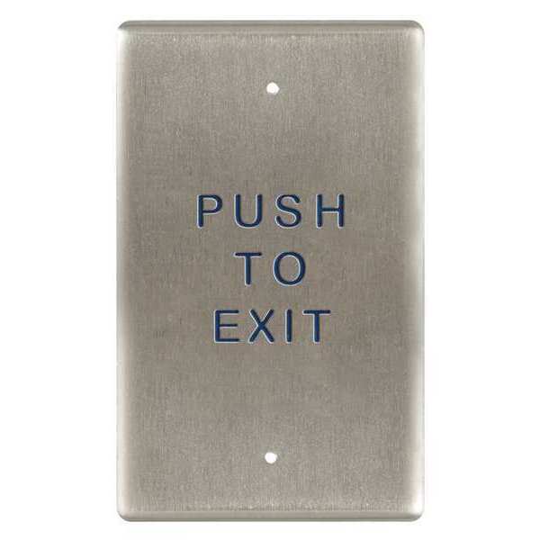 Single Gang Switch, Push to Exit