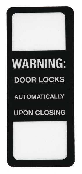 Security Label, Warning
