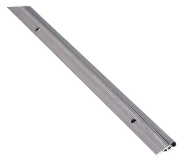 Weatherstrip, 3/16in., Vinyl, Gray