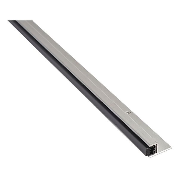 Weatherstrip, 3/16in., Vinyl, Gray