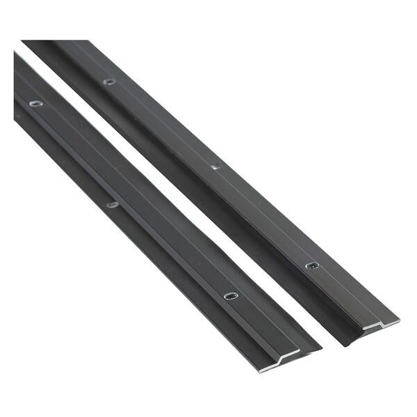 Astragal, Aluminum, 1-1/4in.H, PK2