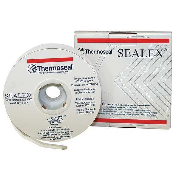 Joint Sealant, 3/8 in. W, White, 25 ft. L