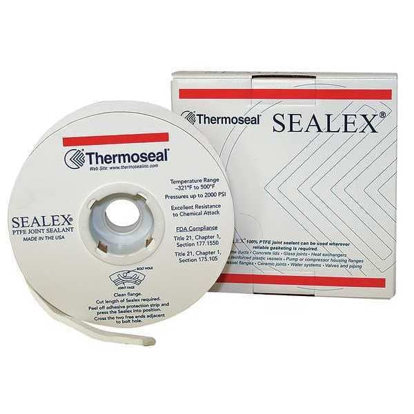 Joint Sealant, 1/8 in. W, White, 100 ft. L