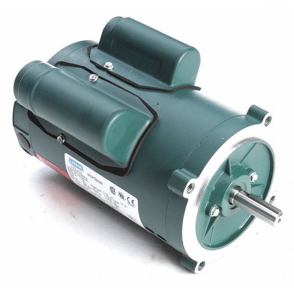 Capacitor-Start/Run General Purpose Motor, 1/2 HP, 115/230V AC Voltage, 56C Frame