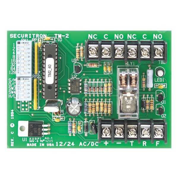 Exit Delay Timer, Plastic, Dual Volatge