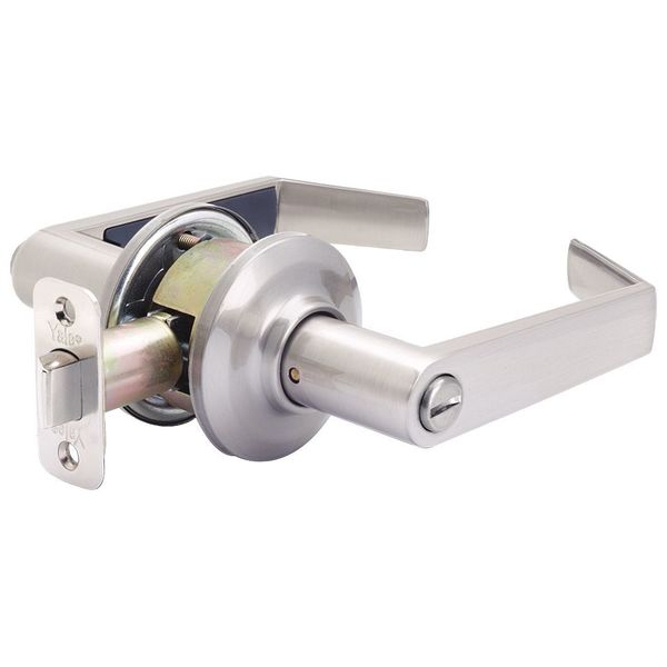 Lever Lockset, Mechanical, Privacy, Grade 2