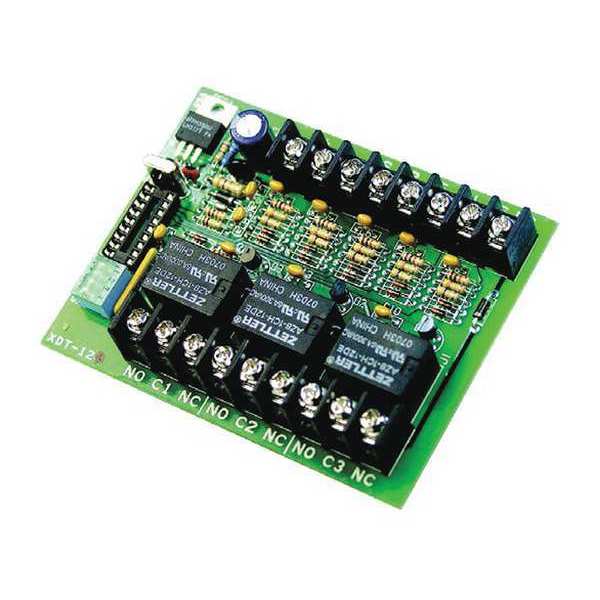 Exit Delay Timer, Steel, 12VDC