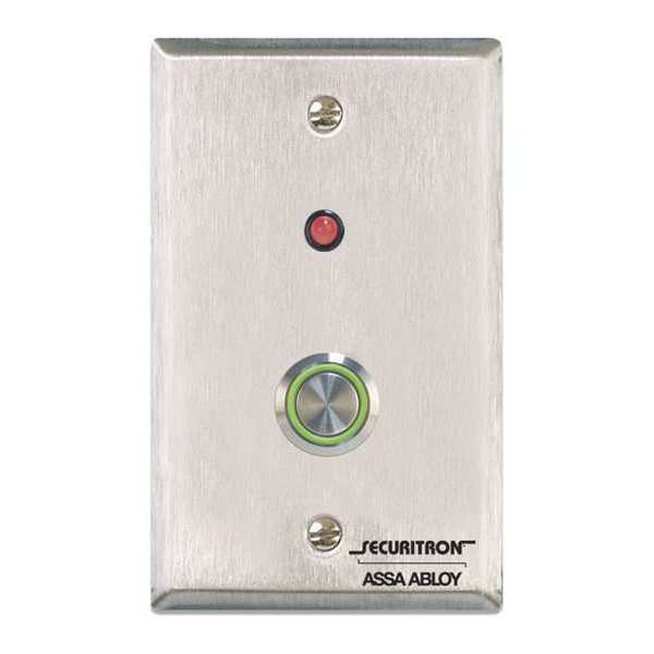 Push to Exit Button, SPDT, Momentary, 4A