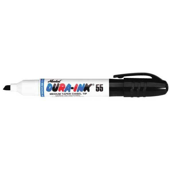 Permanent Marker, Chisel Tip, Black