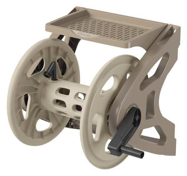 Wall Mount Hose Reel, 15 in. dia