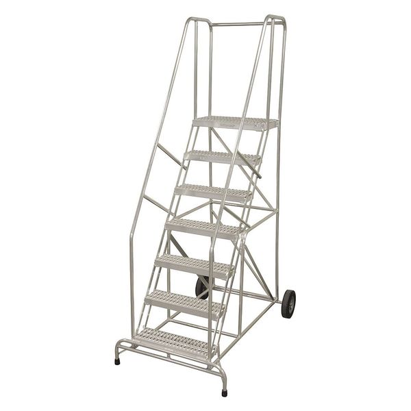 130 in H Aluminum Wheelbarrow Ladder, 10 Steps