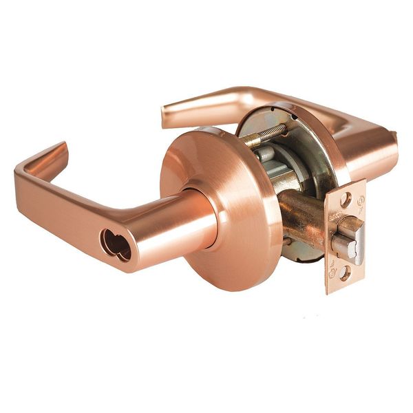 Lever Lockset, Mechanical, Entrance, Grd. 1