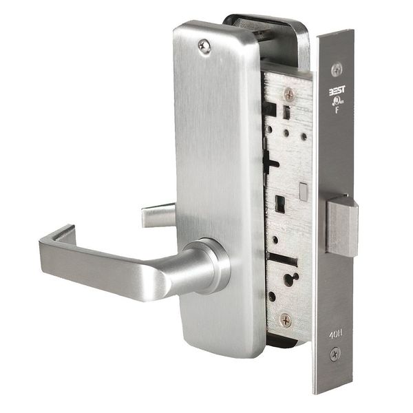 Mortise Cylinder, Satin Chrome, Grade 1
