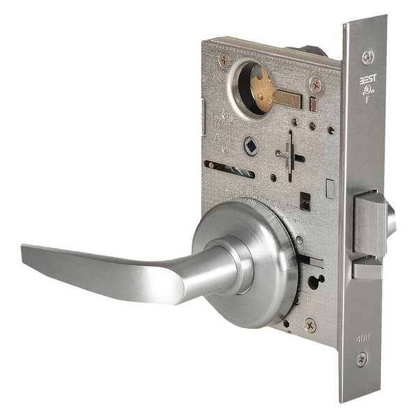 Mortise Lockset, Lever, 45H, 45H Escutcheon, Store, Mech.