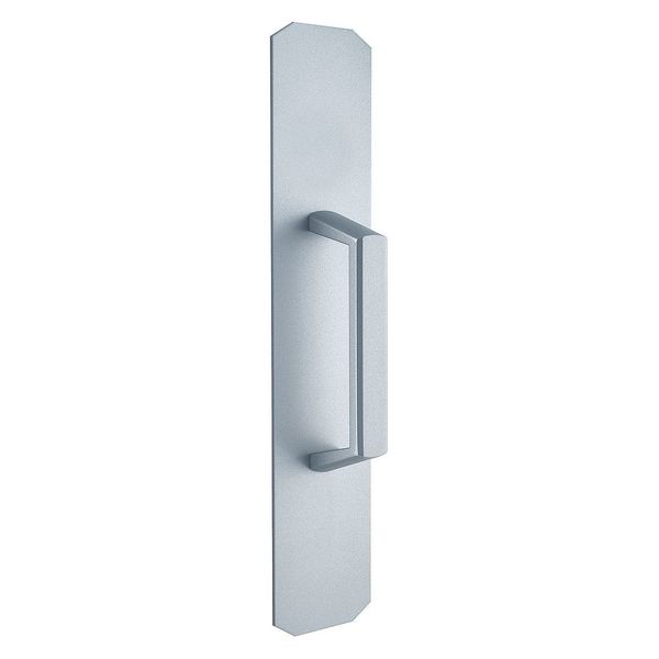 Dummy Escutcheon Pull, Silver, Heavy Duty