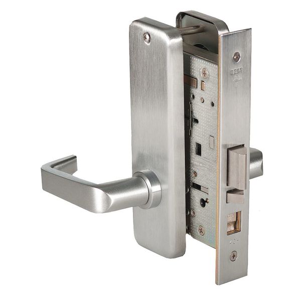 Mortise Lockset, Lever, 45H, 45H Escutcheon, Class, Mech.