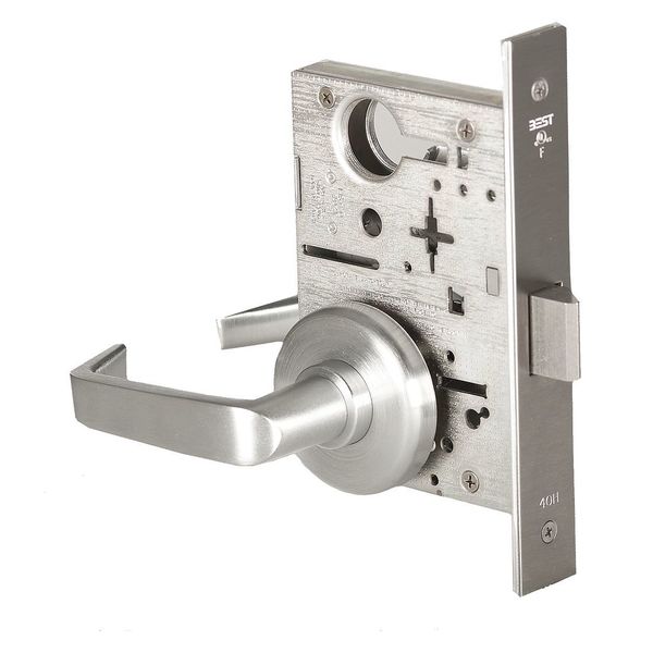 Mortise Lockset, 40H Style, 2-3/4