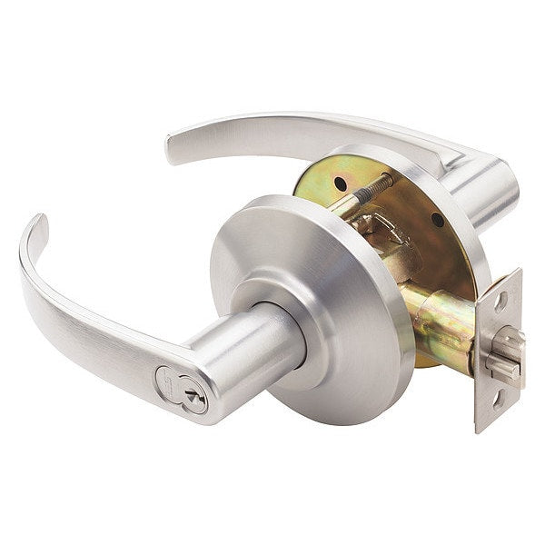 Lever Lockset, Mechanical, Entrance, Grd. 2