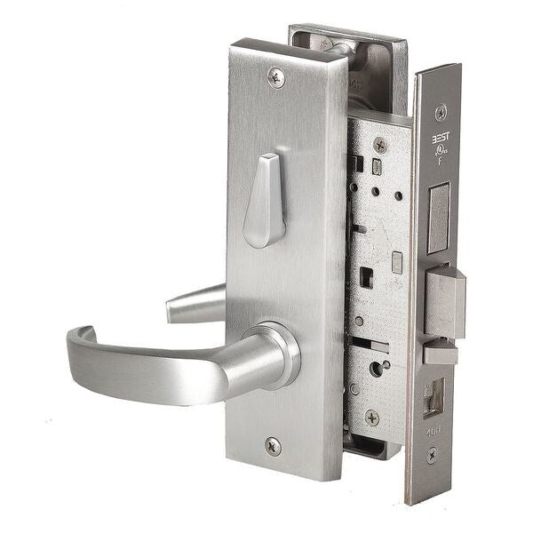 Mortise Lockset, Lever, 45H, 45H Escutcheon, Entrance, Mech.