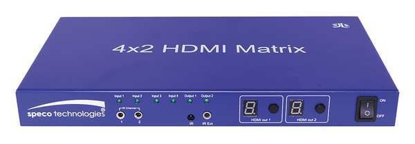 HDMI Matrix, 5-7/8inLx10-7/8inWx1-1/4inH